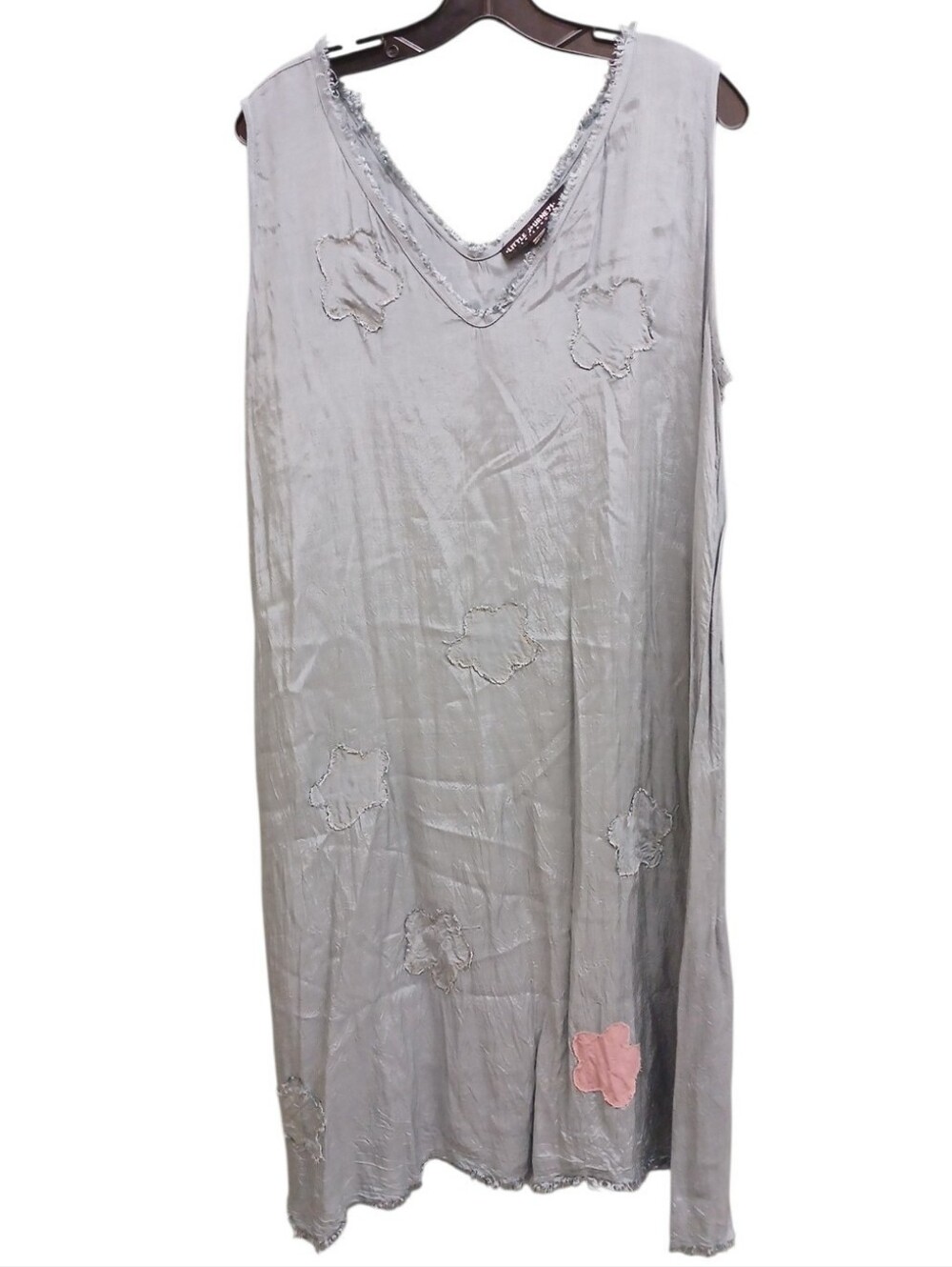 Little Journeys Chicago Relaxed V-Neck Midi Dress Size Extra Large